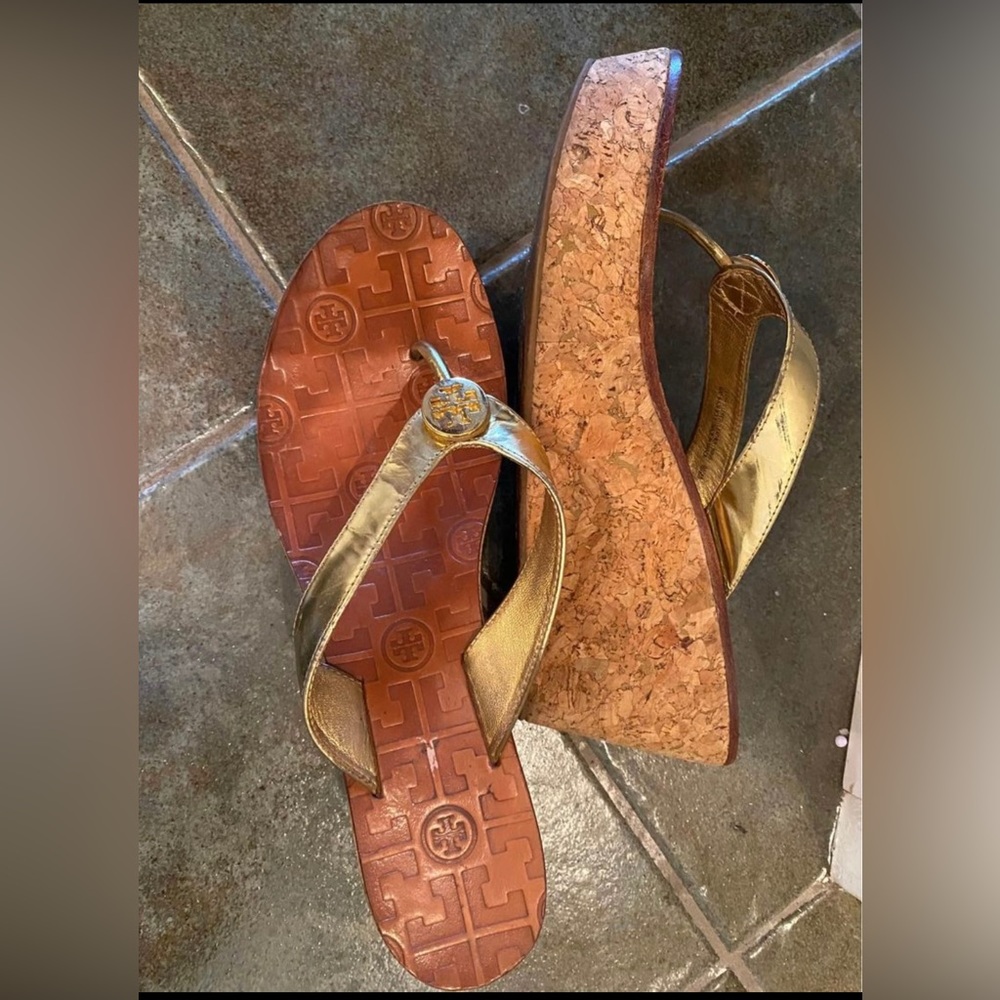 Tory Burch sandals real leather